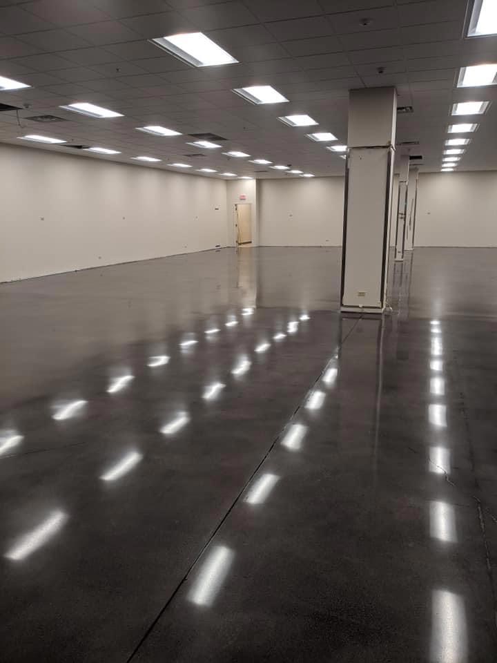 Commercial concrete floor cleaning and sealing in youngstown oh
