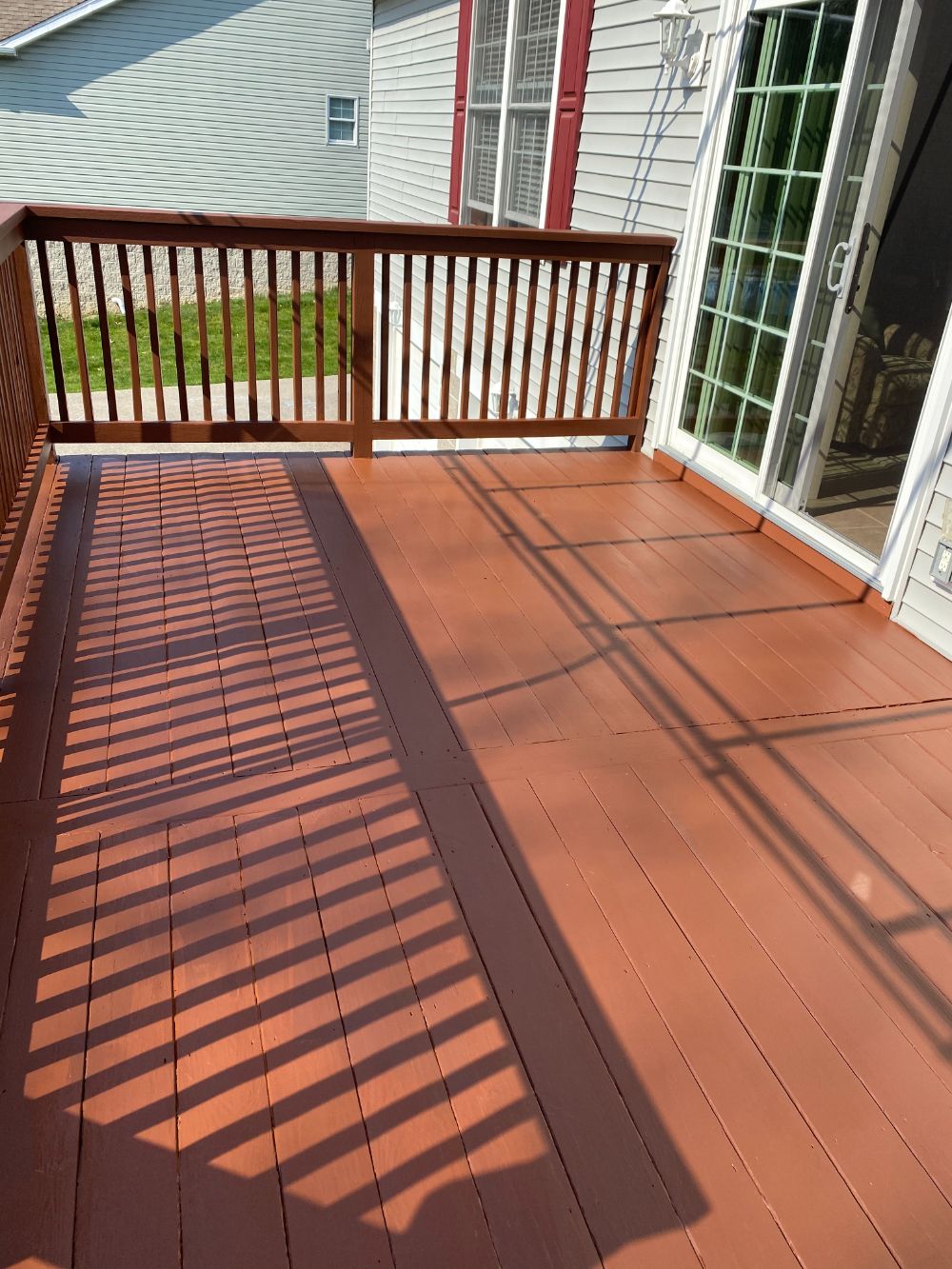 Deck cleaning pressure washing butler pa staining painting