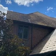 Slate Roof Cleaning 1