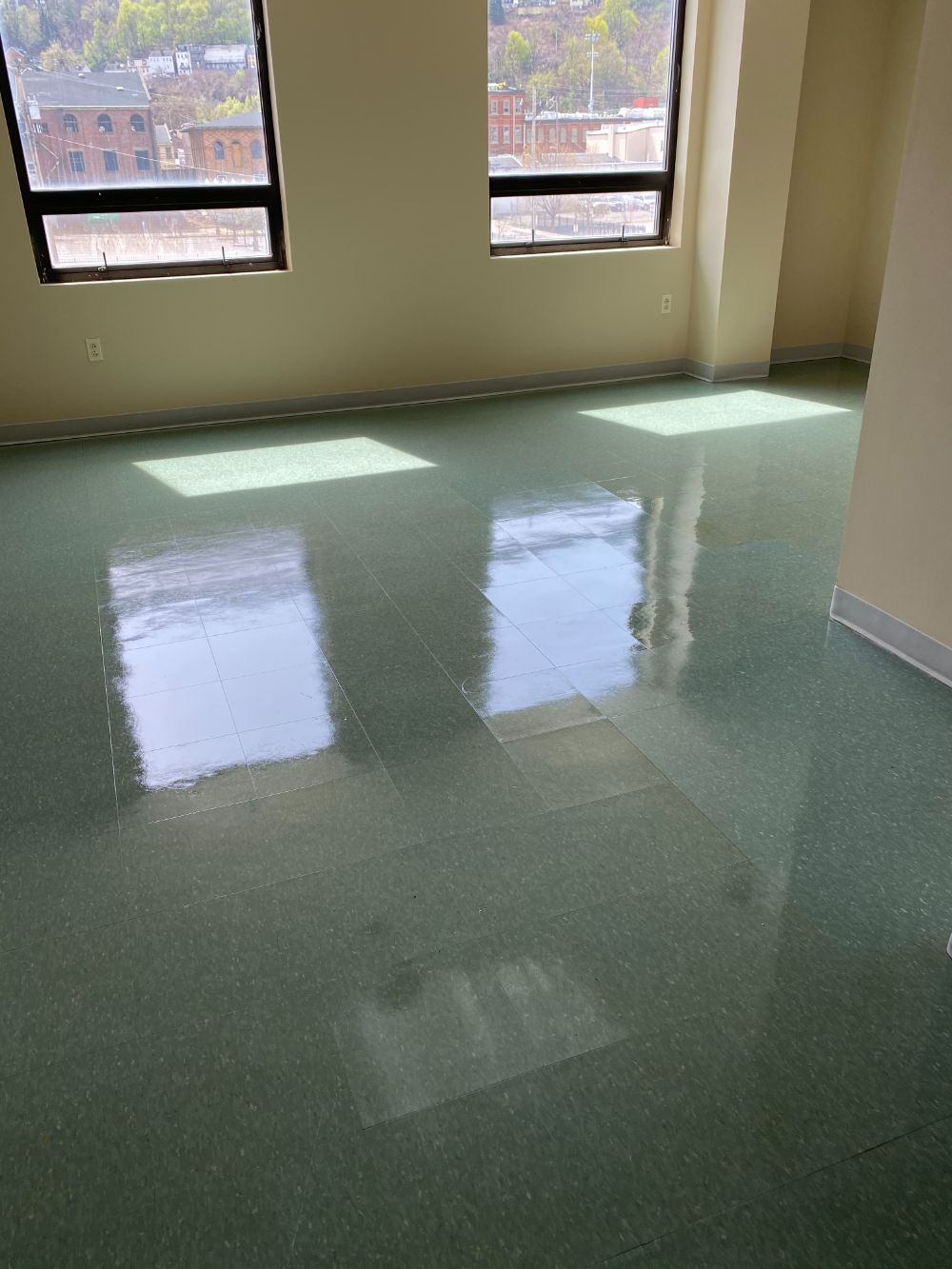 Vct commercial vinyl floor waxing pittsburgh pa