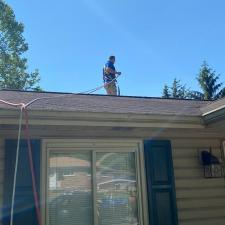 Roof cleaning in Irwin, PA 2