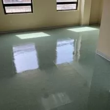 VCT Commercial Vinyl Floor Waxing | Sealing Floors Pittsburgh PA 0