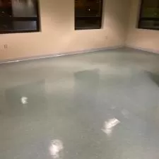 VCT Commercial Vinyl Floor Waxing | Sealing Floors Pittsburgh PA 5