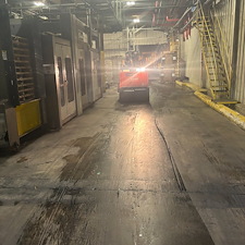 Warehouse Concrete Floor Deep Cleaning in Pittsburgh, PA: Removing Oil, Tire Marks & Heavy Rubber Build-Up